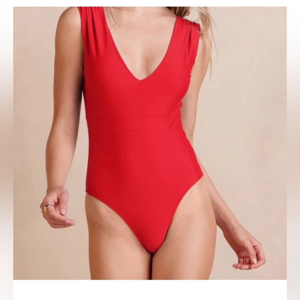 Summersalt Bold Red Swimwear